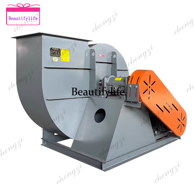 Exhaust Fan Industrial - พัดลมแบบแรงเหวี่ยงชนิด a55 4-72C ขับเคลื่อนด้วยสายพาน สำหรับดูดอากาศ กำจัดฝุ่นอุตสาหกรรม