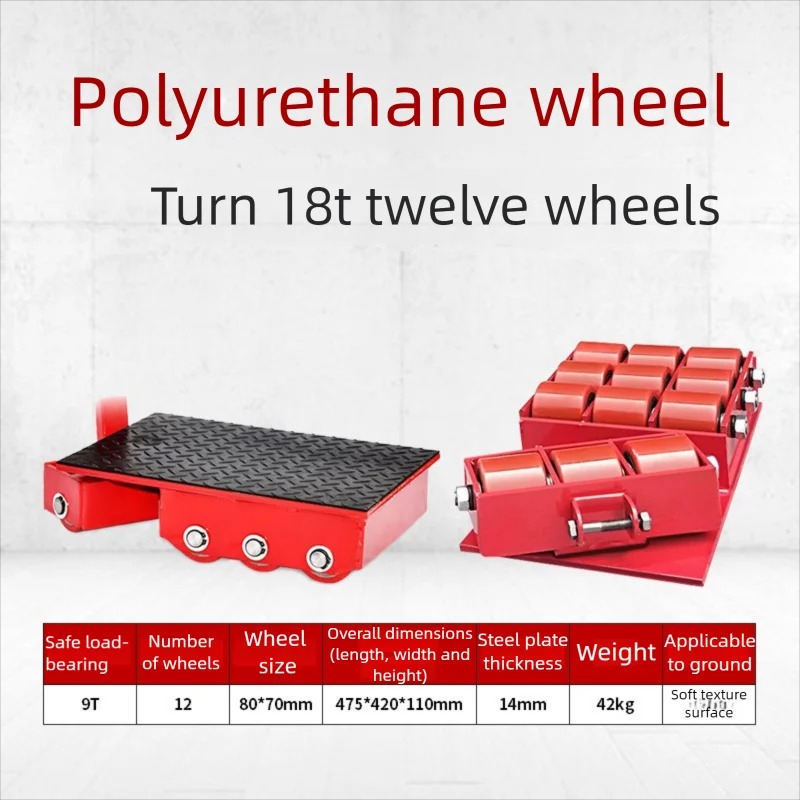 อุปกรณ์ขนย้ายแบบใช้มือ 12 ชิ้น - Heavy Equipment Logistics บทวิจารณ์และราคา