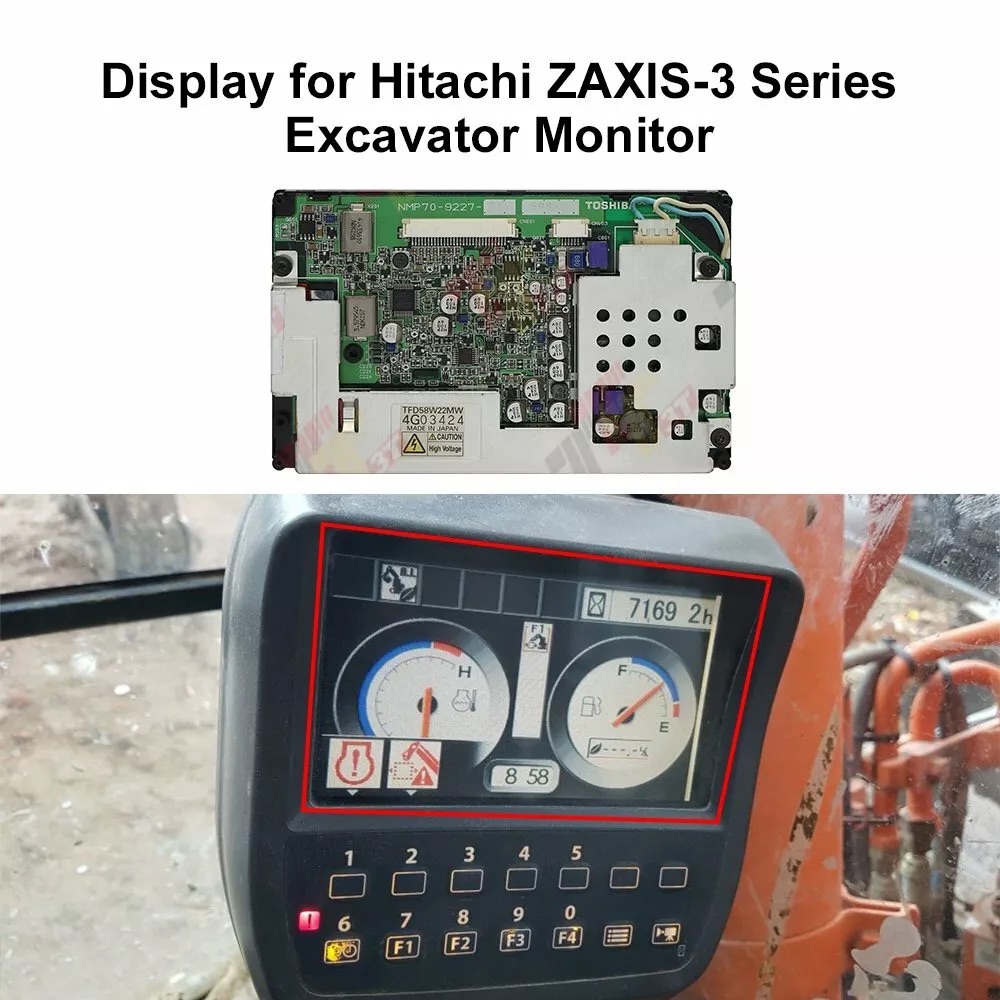 จอแสดงผลสำหรับรถขุด Carter E32 - Heavy Equipment Hitachi บทวิจารณ์และราคา