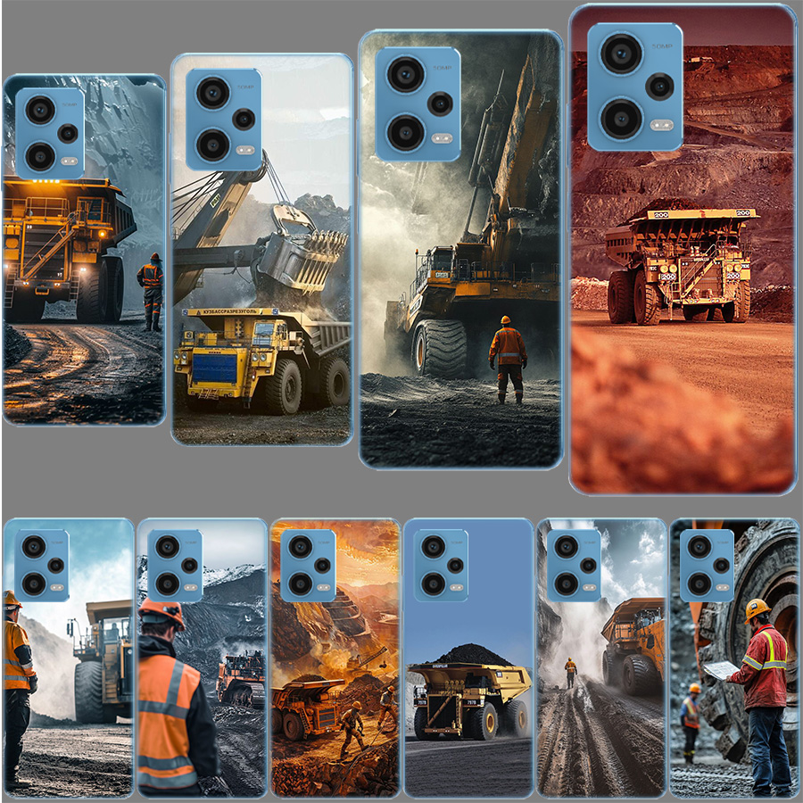 เคสโทรศัพท์ลายรถบรรทุกสำหรับงา - Dump Truck Heavy Equipment บทวิจารณ์และราคา