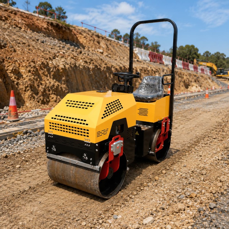 รถบดถนนแบบสั่นสะเทือนสองล้อ สำ - Heavy Equipment In Construction บทวิจารณ์และราคา