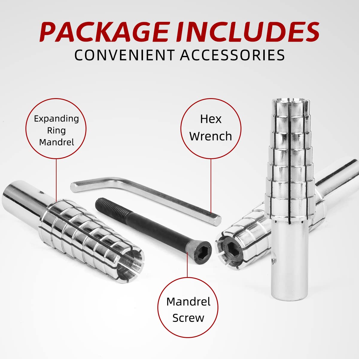 Mandrel แหวนสแตนเลสขยายด้วยกุญ - Heavy Equipment Workshop บทวิจารณ์และราคา