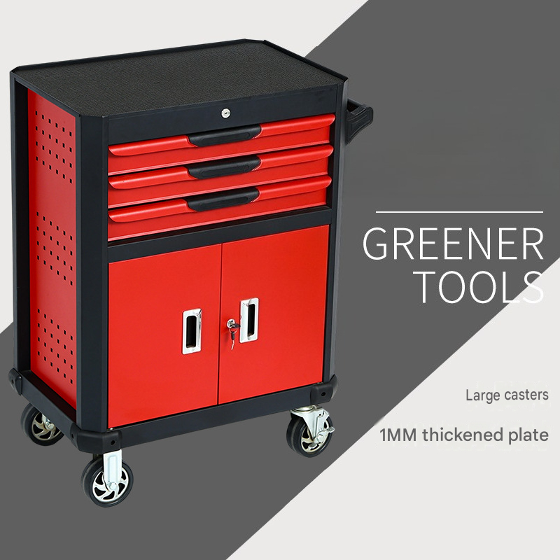 รถเข็นเครื่องมือแบบหลายลิ้นชัก - Heavy Equipment Workshop บทวิจารณ์และราคา