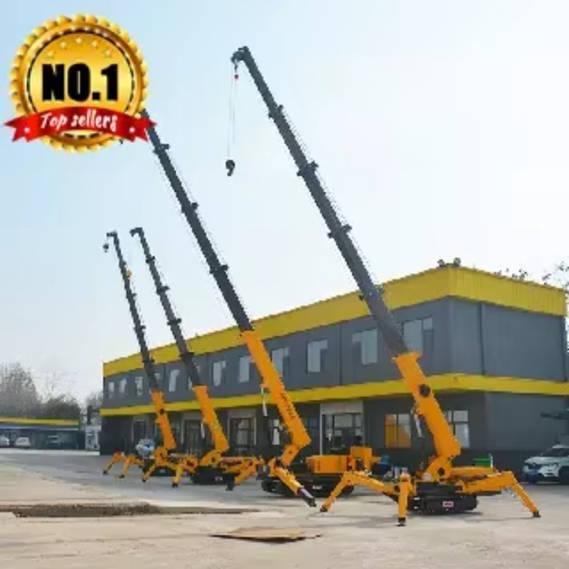 รถเครนไฮดรอลิก 8 ตัน แบบตีนตะข - Heavy Equipment In Construction บทวิจารณ์และราคา